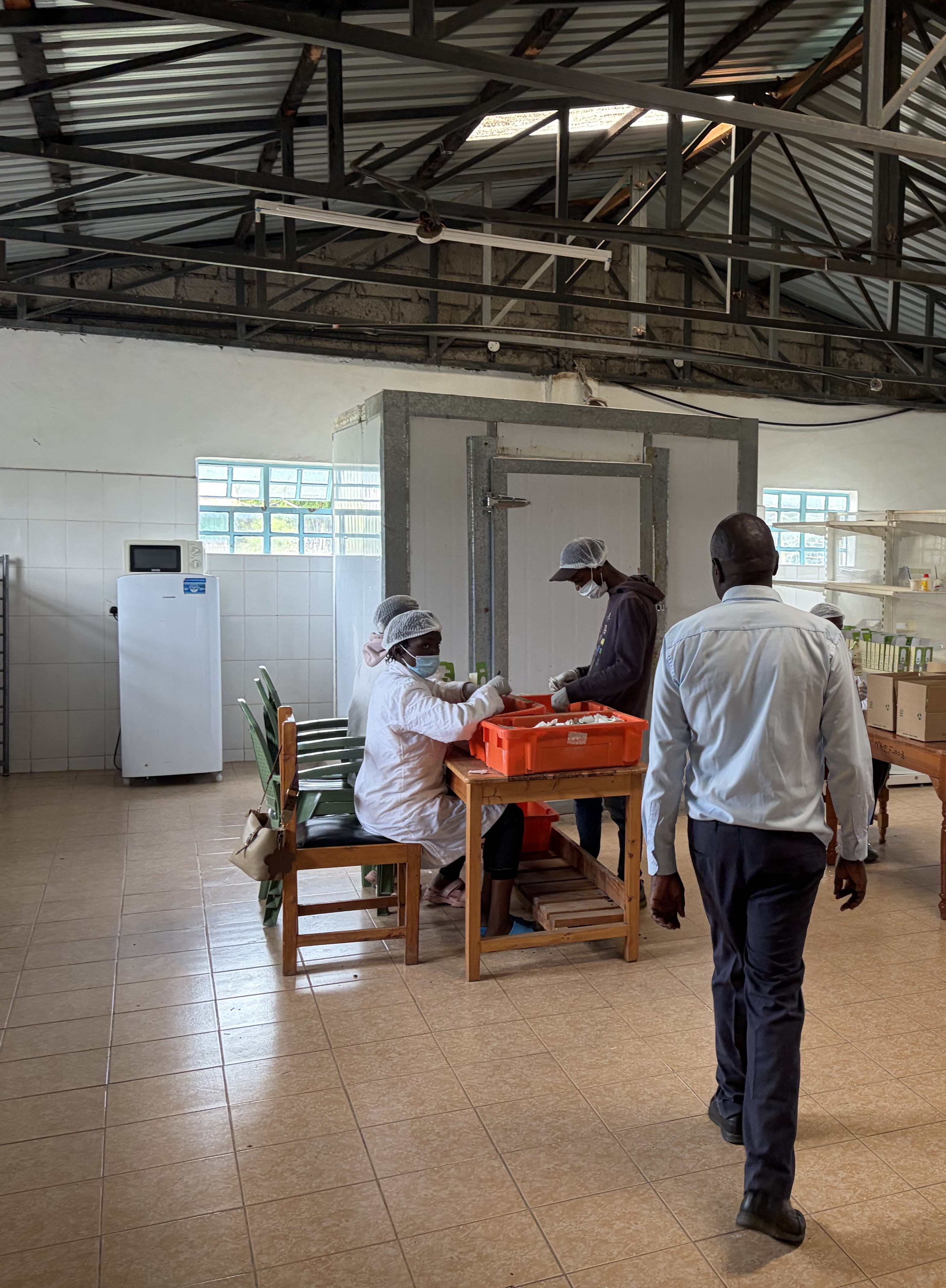 QC team at work in the MoedimAI processing facility
